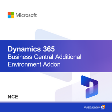 Doplnok ďalšieho prostredia Dynamics 365 Business Central (NCE)