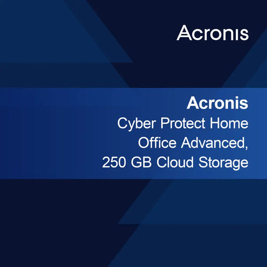 Acronis Cyber Protect Home Office Advanced, 250 GB cloudové úložisko