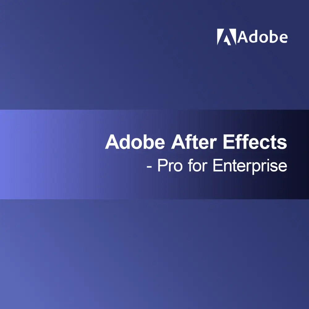 Adobe After Effects - Pro pre podniky