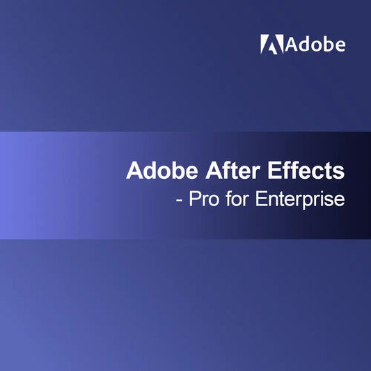 Adobe After Effects - Pro pre podniky