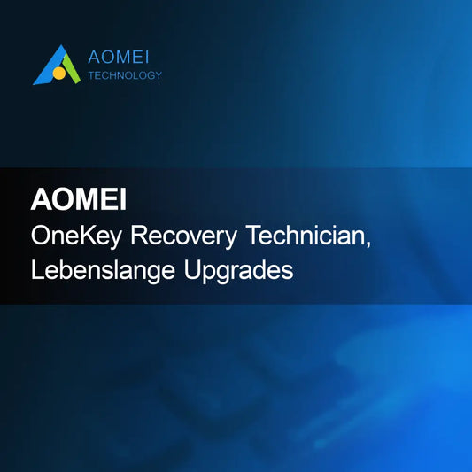 AOMEI OneKey Recovery Technician, doživotné aktualizácie