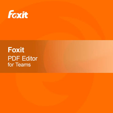 Foxit PDF Editor pre tímy