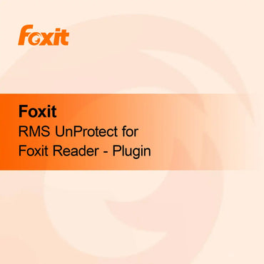 Foxit RMS UnProtect pre Foxit Reader - Plugin