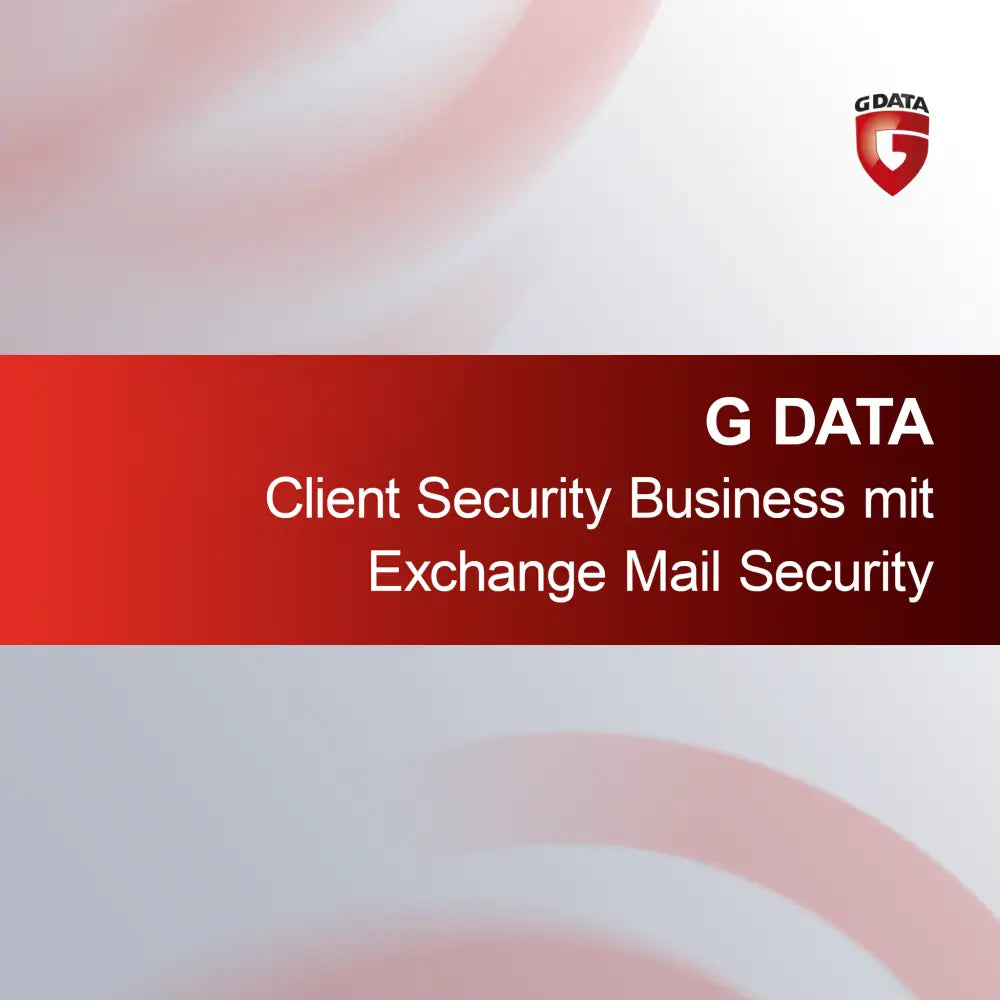 G DATA Client Security Business s ochranou pošty Exchange