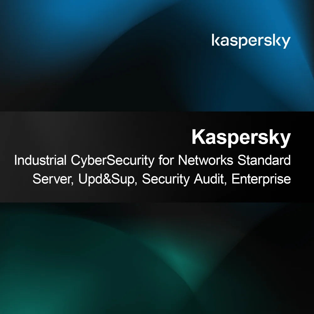 Kaspersky Industrial CyberSecurity pre siete Štandardný server, aktualizácie a podpora, bezpečnostný audit, podnikový