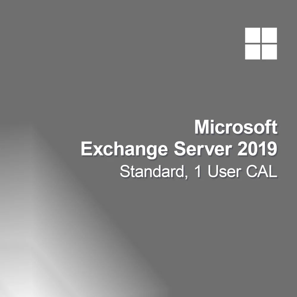 Microsoft Exchange Server 2019 Standard, 1 používateľská CAL licencia