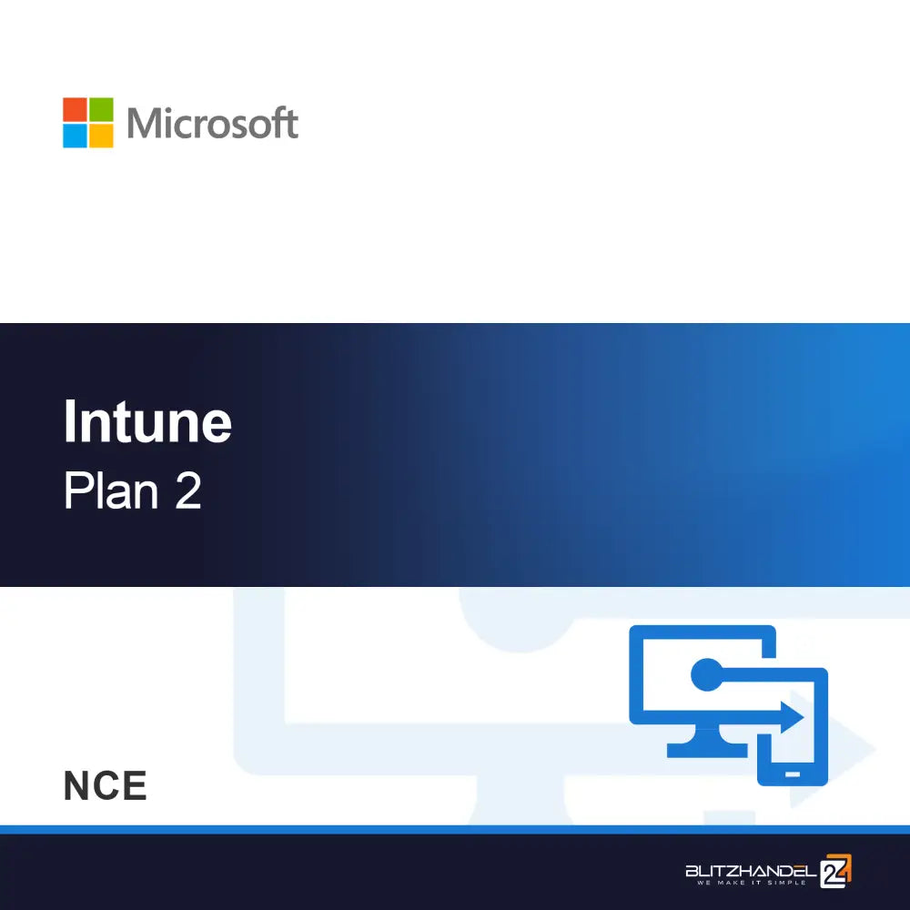 Microsoft Intune Plán 2 (NCE)