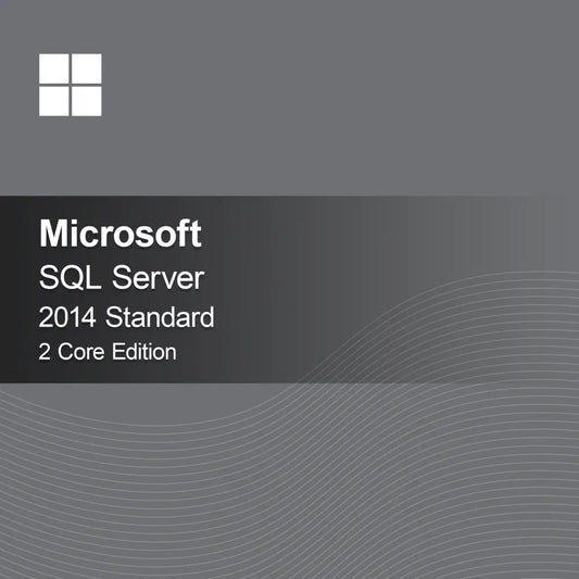 Microsoft SQL Server 2014 Standard - 2 Core edícia