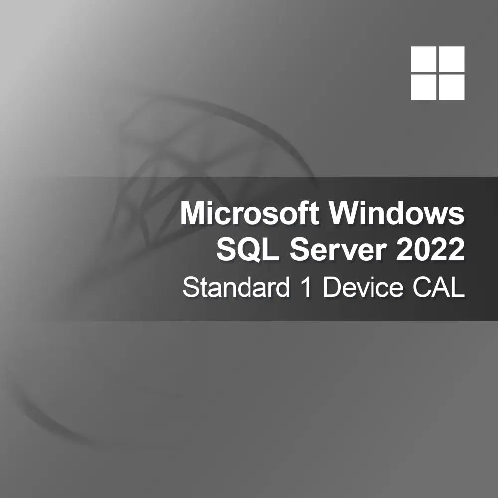 Microsoft SQL Server 2022 Standard 1 zariadenie CAL
