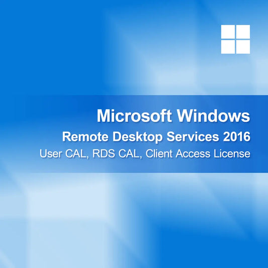 Microsoft Windows Remote Desktop Services 2016 používateľská CAL, RDS CAL, licencia na prístup klienta