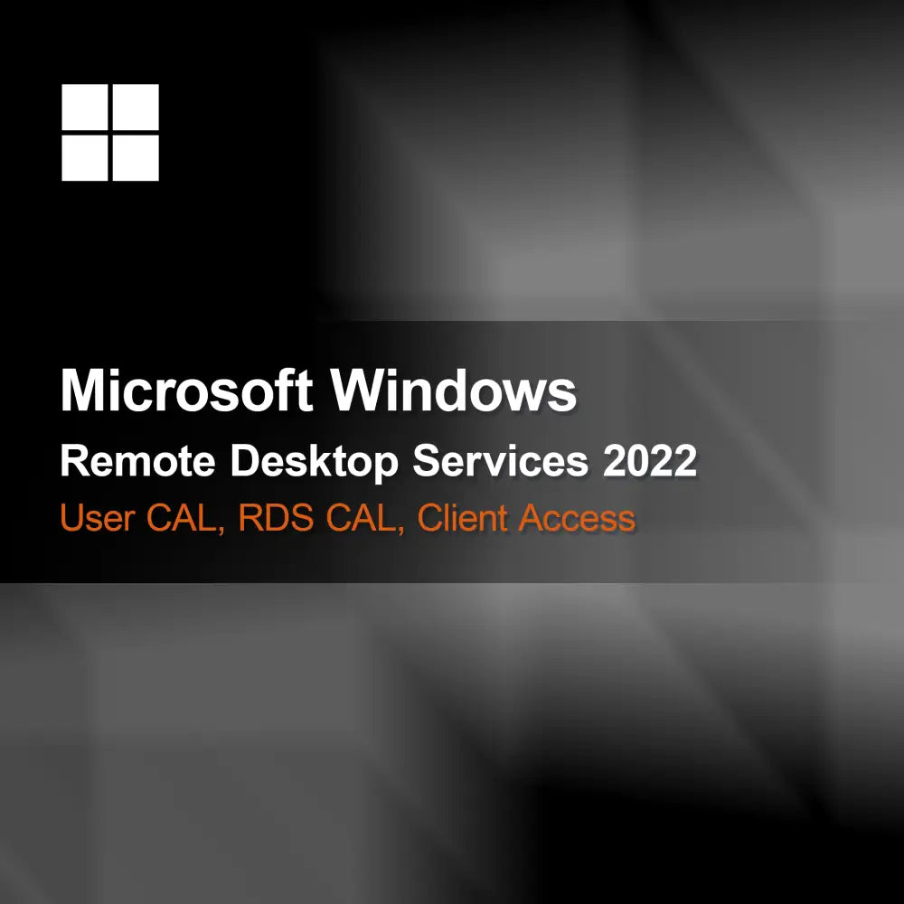 Microsoft Windows Remote Desktop Services 2022, používateľská CAL, RDS CAL, licencia na prístup klienta