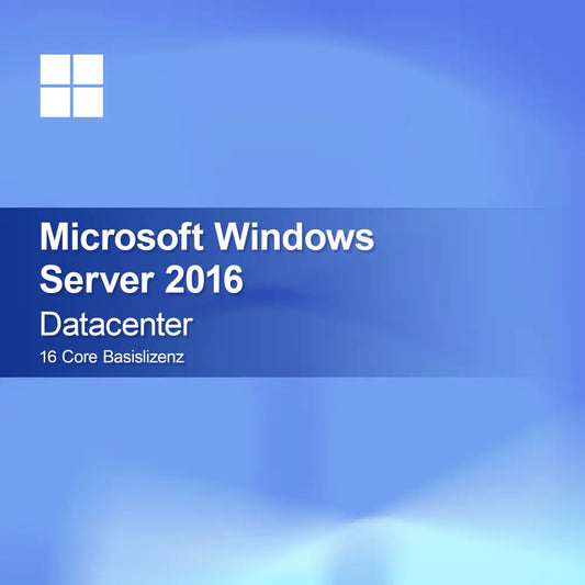 Microsoft Windows Server 2016 Datacenter 16-jadrová základná licencia