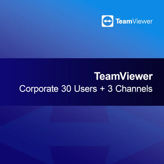 TeamViewer Corporate 30 používateľov + 3 kanály