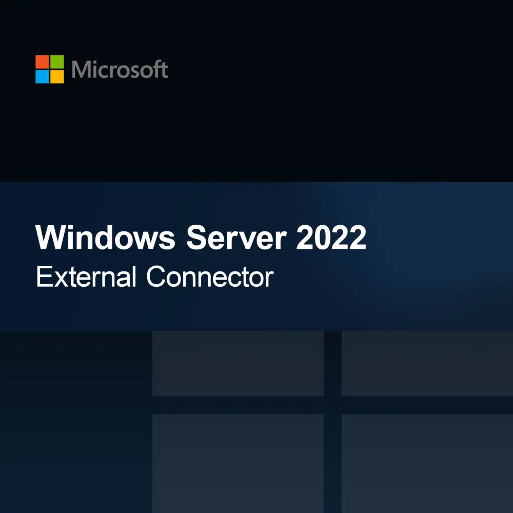Windows Server 2022 Externý konektor