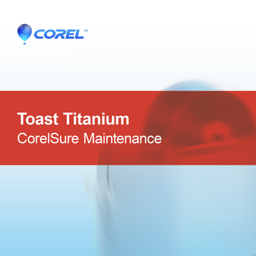 Toast Titanium CorelSure údržba