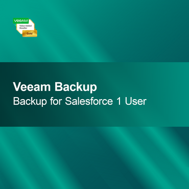 Záloha Veeam pre Salesforce 1 používateľa