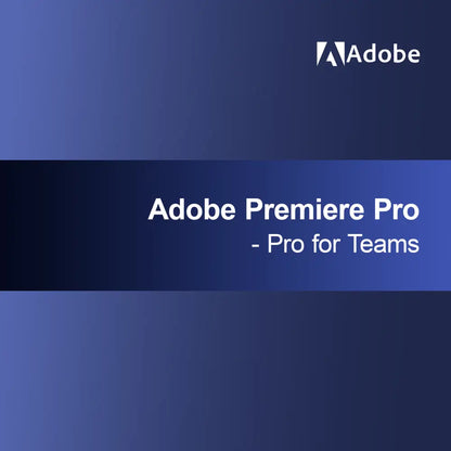 Adobe Premiere Pro - Pro pre tímy