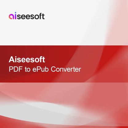 Aiseesoft PDF na ePub konvertor