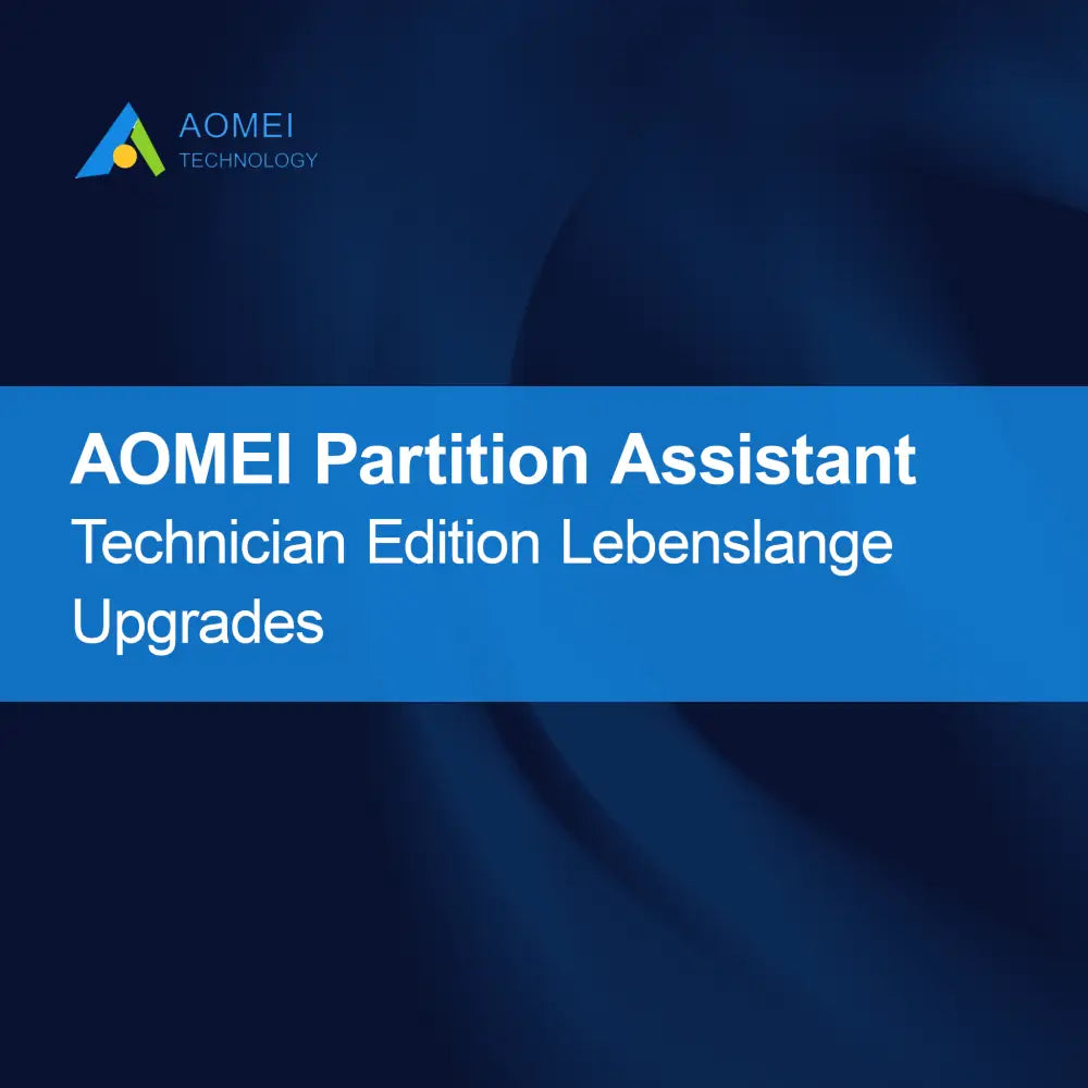AOMEI Partition Assistant Technician Edition doživotné aktualizácie