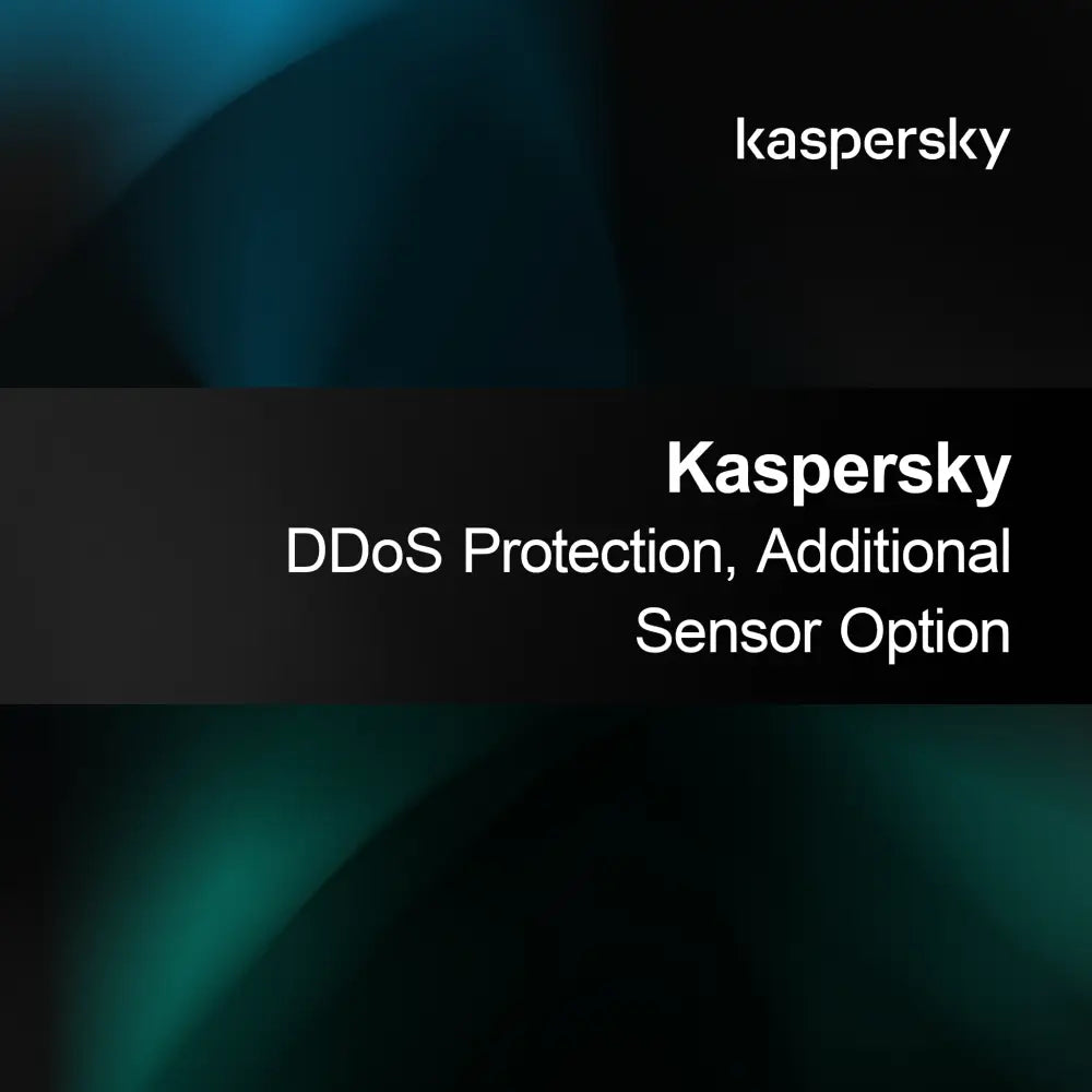 Kaspersky DDoS ochrana, možnosť ďalšieho senzora