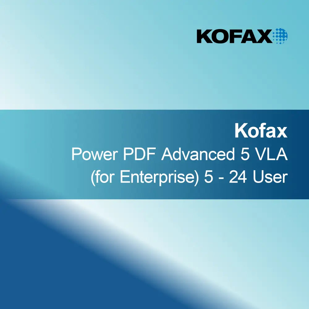 Kofax Power PDF Advanced 5 VLA (pre podniky)