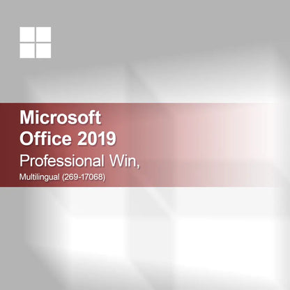Microsoft Office 2019 Professional Win, viacjazyčný (269-17068)