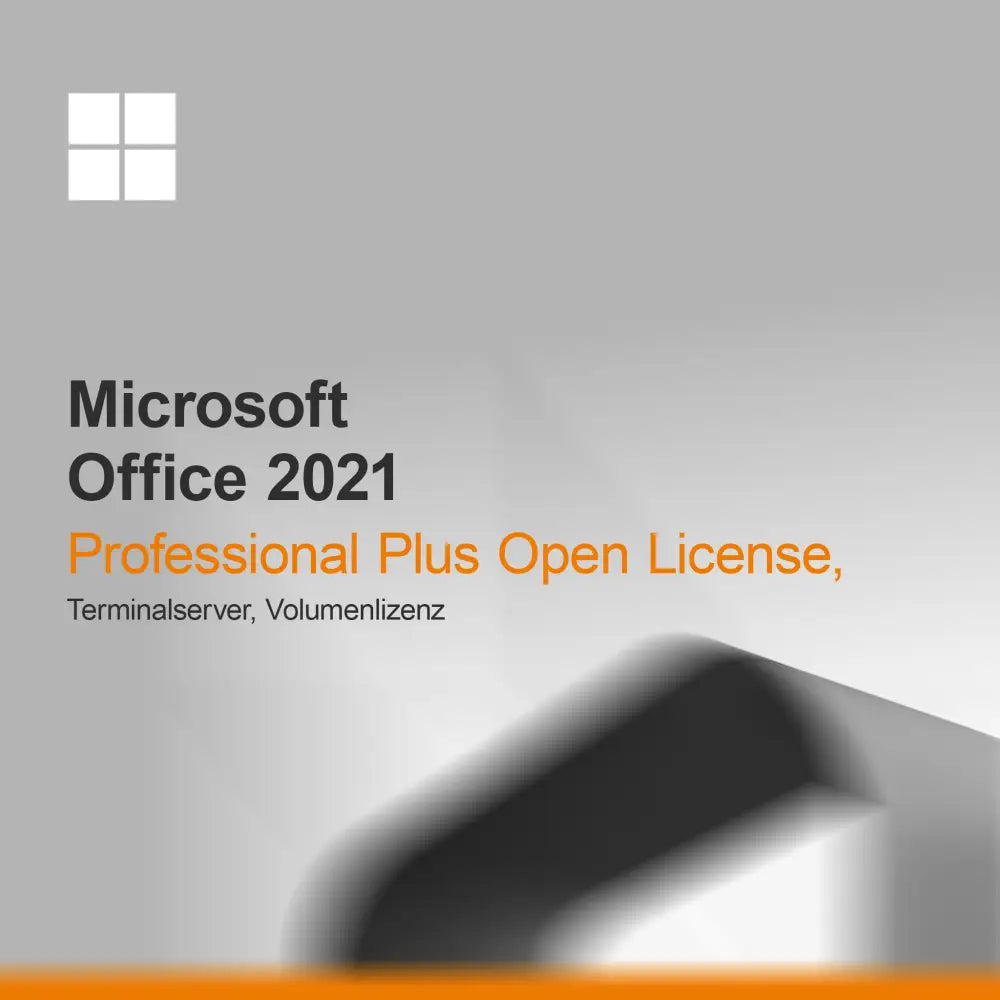 Microsoft Office 2021 Professional Plus Open License, terminálový server, objemová licencia