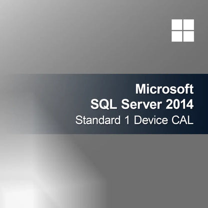 Microsoft SQL Server 2014 Standard 1 zariadenie CAL