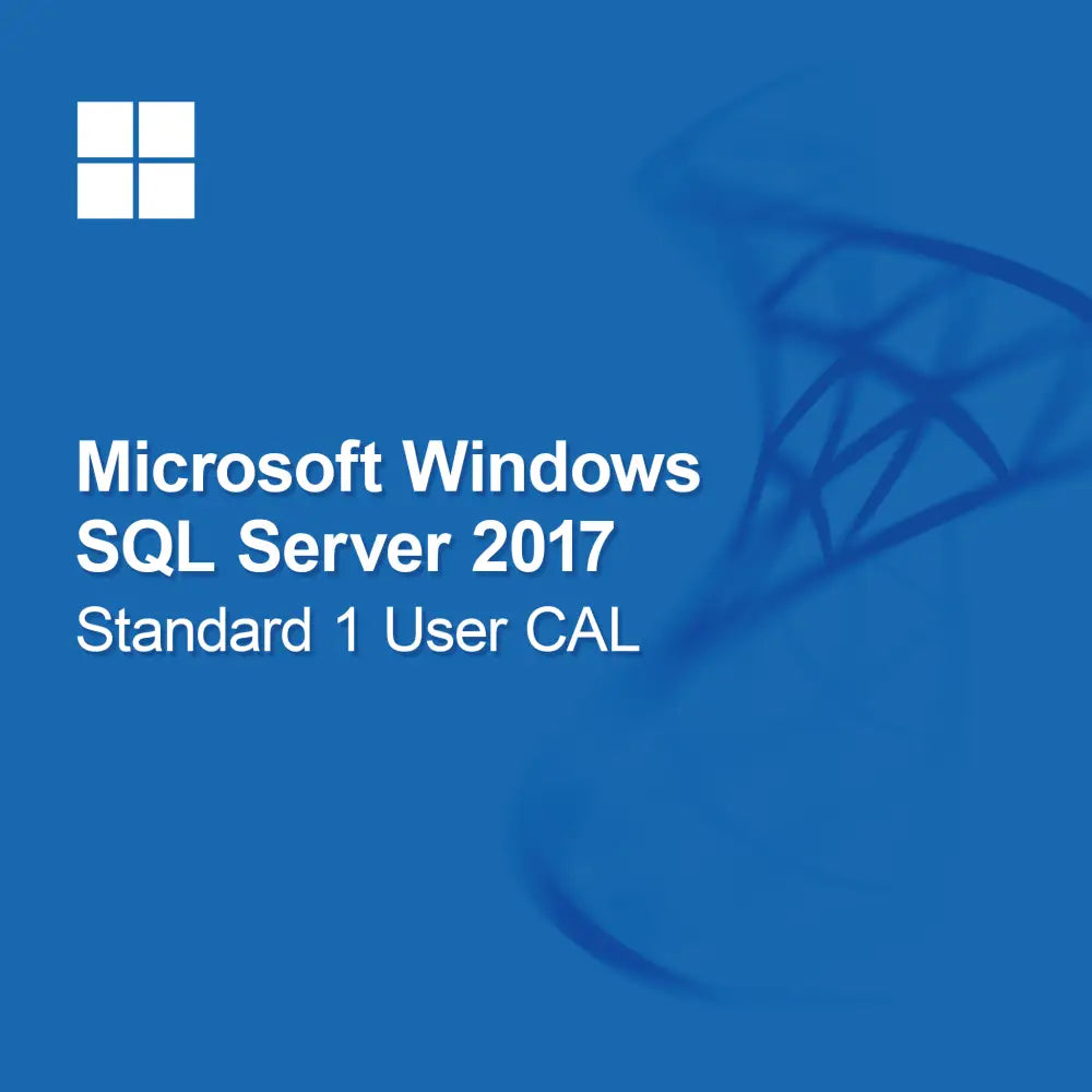 Microsoft SQL Server 2017 Standard, 1 používateľská CAL licencia