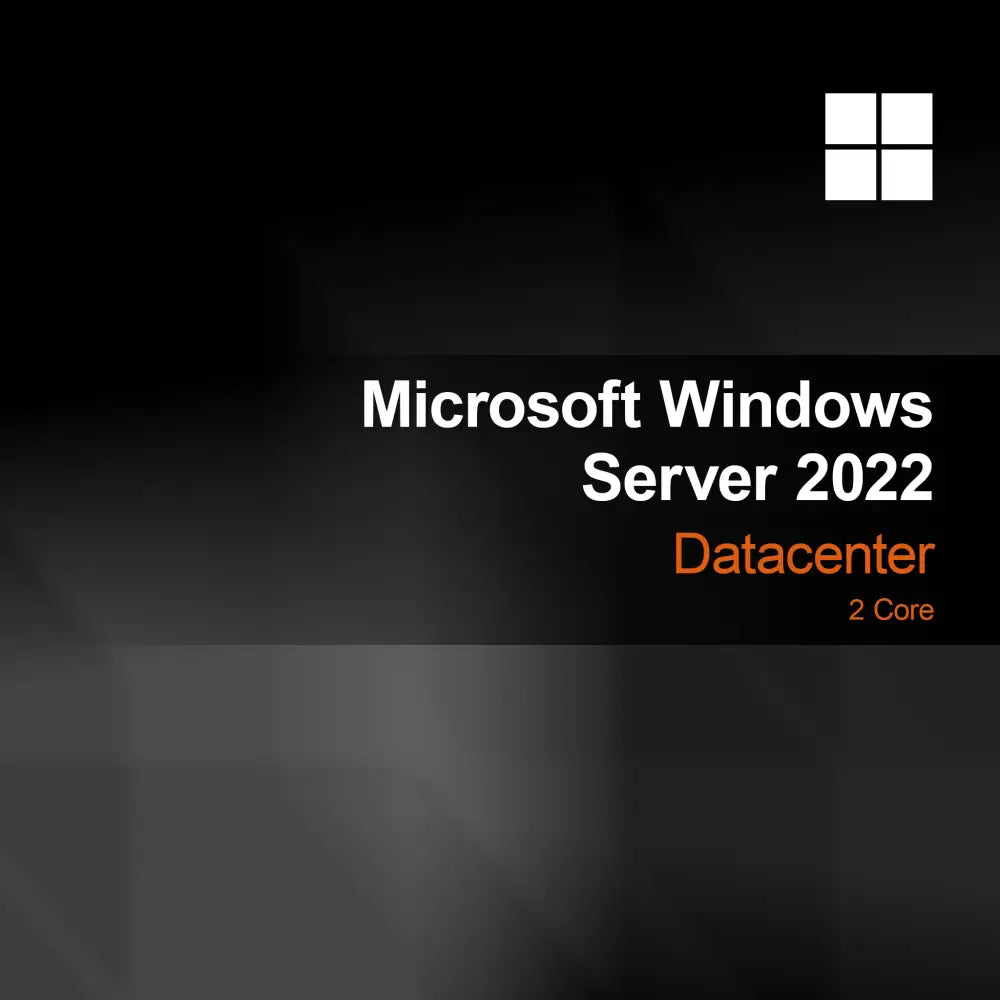 Microsoft Windows Server 2022 Datacenter 2 jadrový