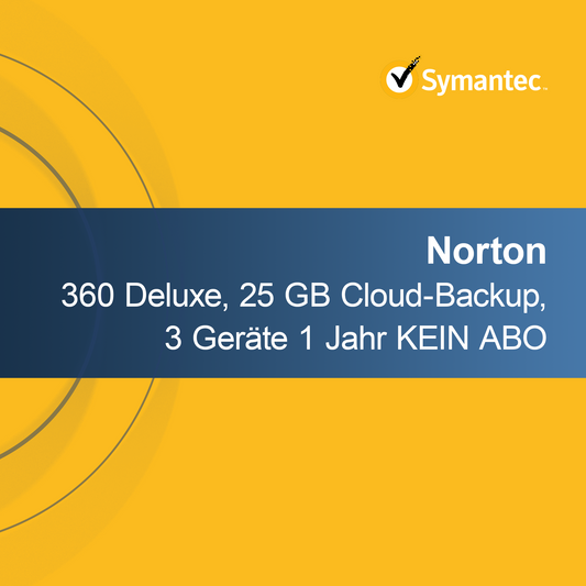 Norton 360 Deluxe, 25 GB cloudové zálohovanie, 3 zariadenia 1 rok BEZ PREDPLATNÉHO