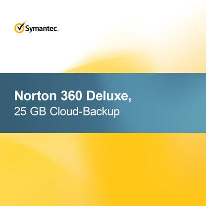 Norton 360 Deluxe, 25 GB cloudové zálohovanie