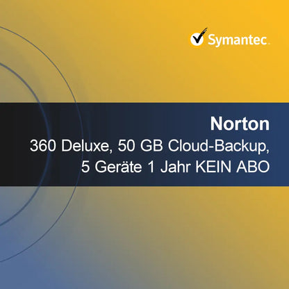 Norton 360 Deluxe, 50 GB cloudové zálohovanie, 5 zariadení 1 rok BEZ PREDPLATNÉHO