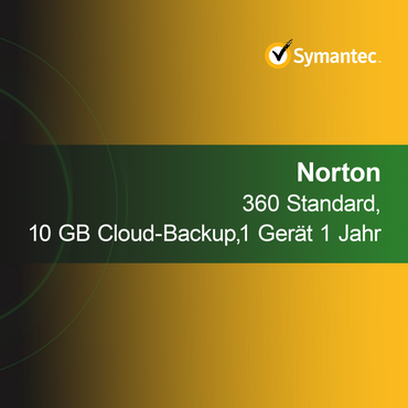 Norton 360 Standard, 10 GB cloudové zálohovanie, 1 zariadenie 1 rok
