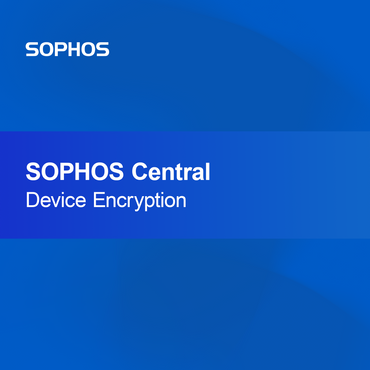 SOPHOS Central Šifrovanie zariadenia