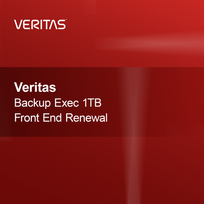 Veritas Backup Exec 1TB predĺženie prednej časti