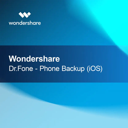 Wondershare Dr.Fone - Záloha telefónu (iOS)